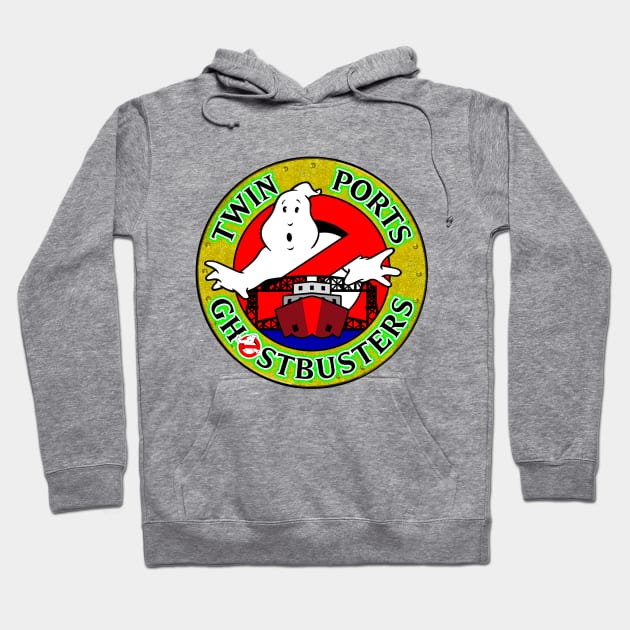 Twin Ports Ghostbusters Larger Logo Hoodie by Twin Ports Ghostbusters